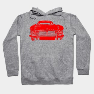 Triumph Spitfire 4 Mk2 1960s classic car red inversion Hoodie